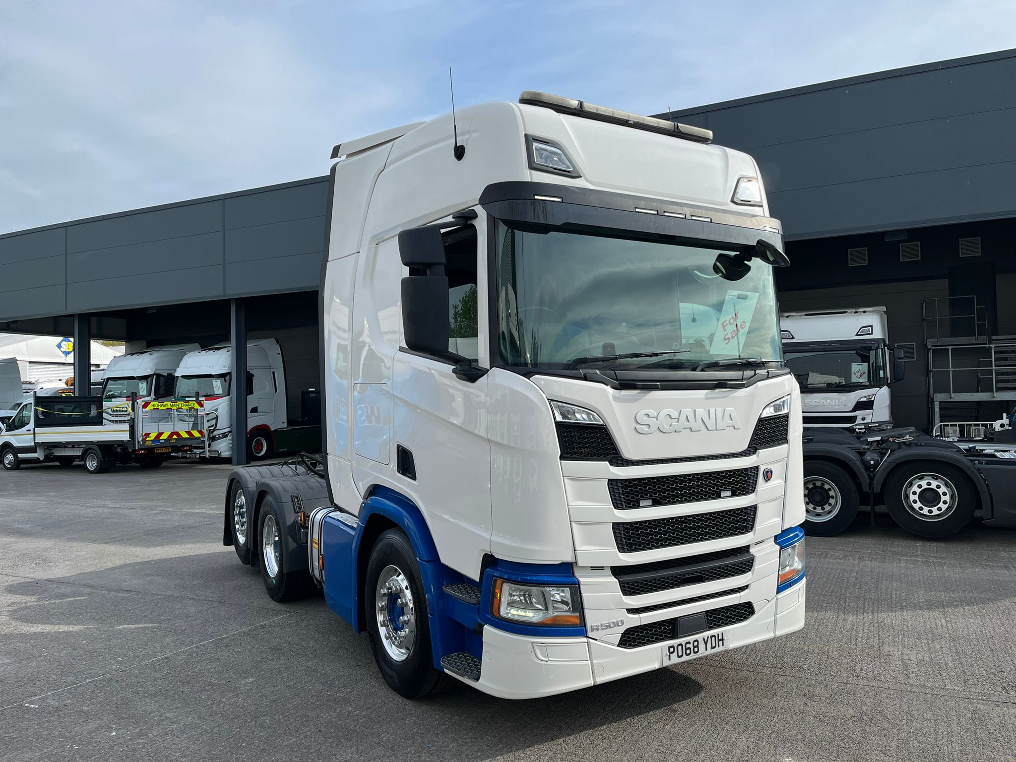 2018 68 Plate SCANIA R500 Highline Tag with Manual Gearbox – PO68YDH