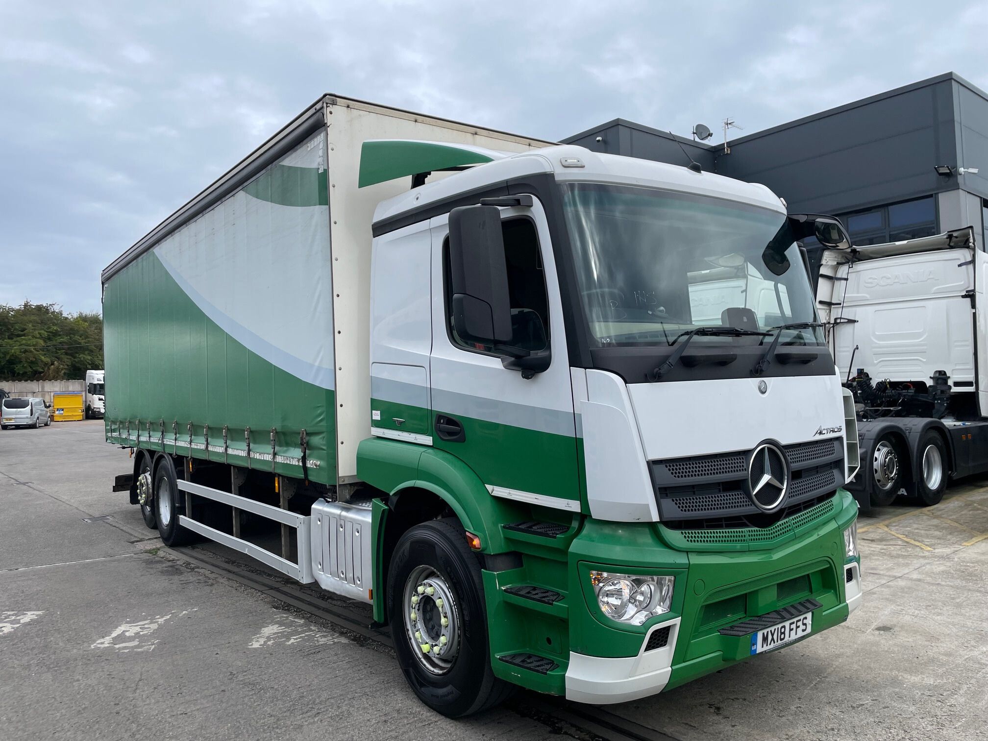 2018 18 Plate Mercedes Actros 2530 l cab sleeper – MX18FFS