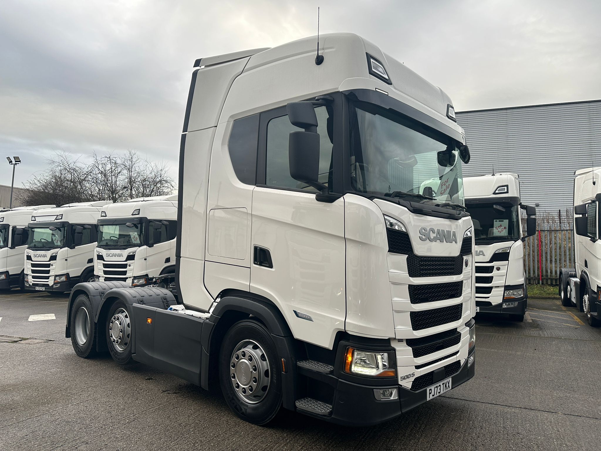 2023 73 Plate SCANIA S500 SUPER Highline Mid Lift – PJ73TKX